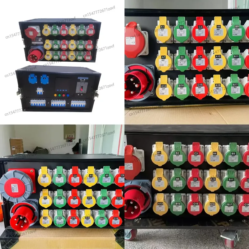 Power Tools Rental - 18-Way Power Box Distribution Cabinet for