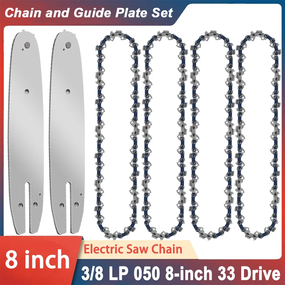 Reciprocating Saw Cordless - High-Performance 8 Inch Alloy Chainsaw Chain