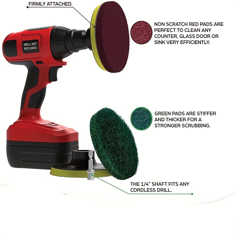 Car Electric Drill Brush Kit E - Power Tools Usa 评论和价格