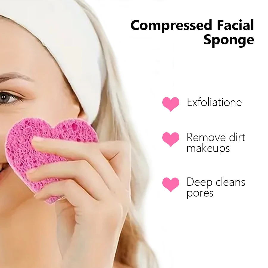 5Pcs Cellulose Face Sponges Co - Power Tools Usa 评论和价格