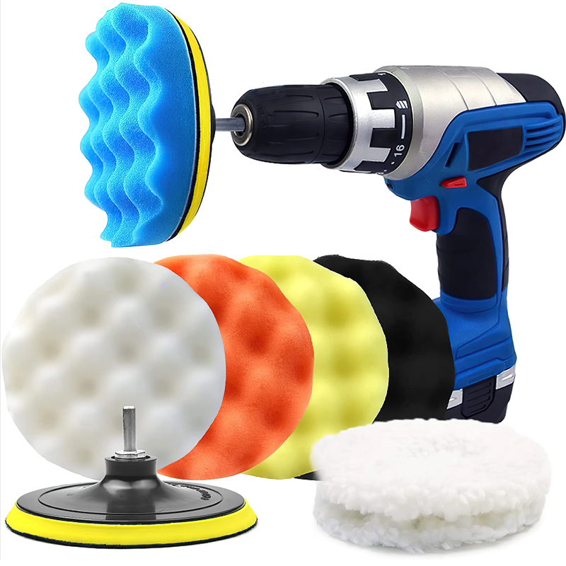 8Pcs 3-7Inch Foam Polishing Pa - Power Tools List 评论和价格