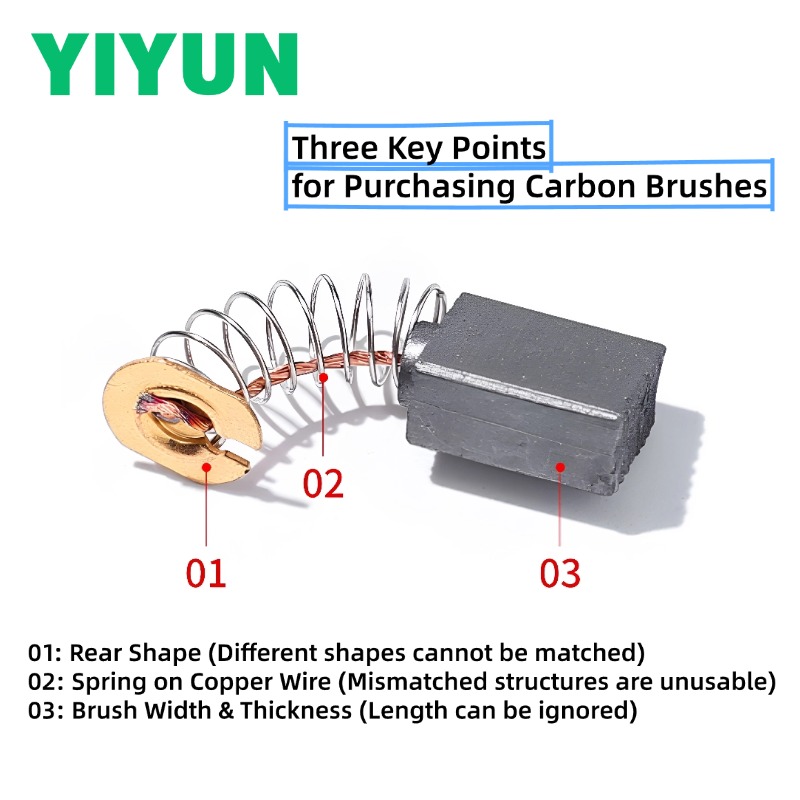 Carbon Brushes For Angle Grind - Power Tools Jack Hammer 评论和价格
