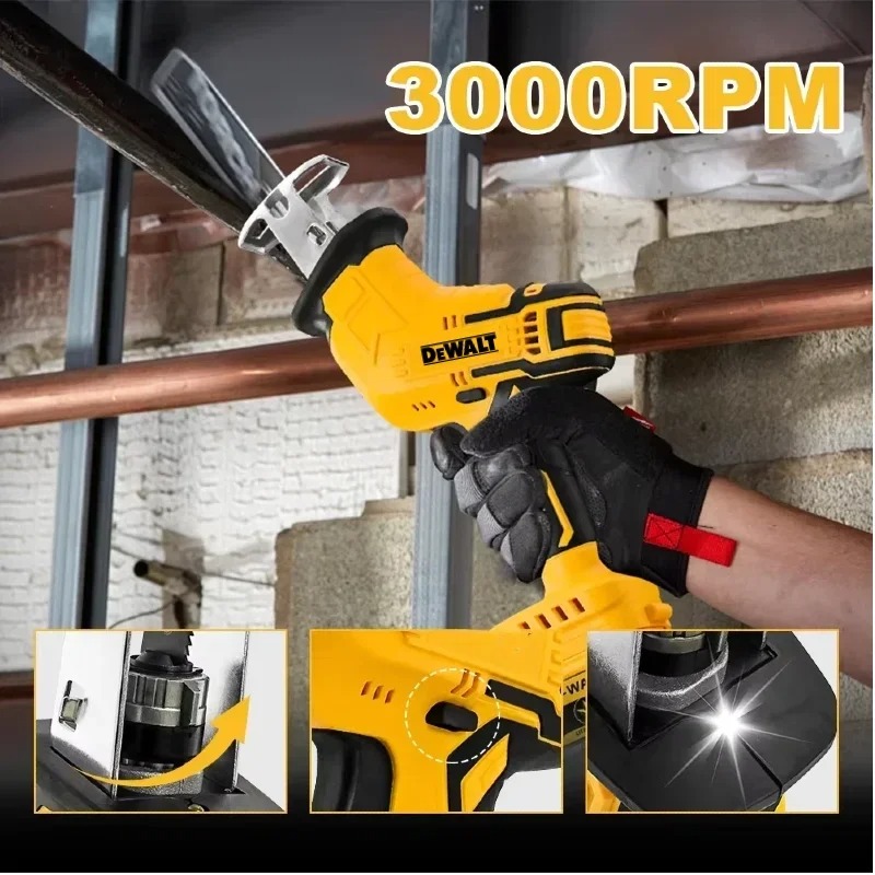 Dewalt Electric Saw 2800RPM Br - Reciprocating Saw Cordless 评论和价格