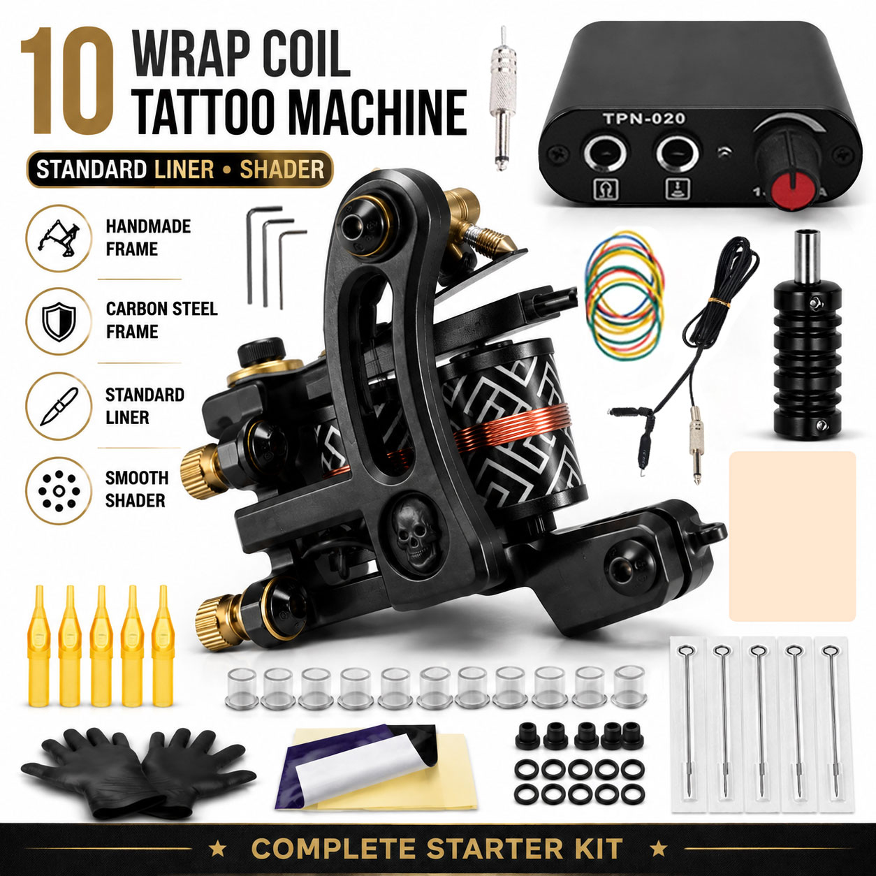 Complete Coils Tattoo Machine  - Power Tools List 评论和价格