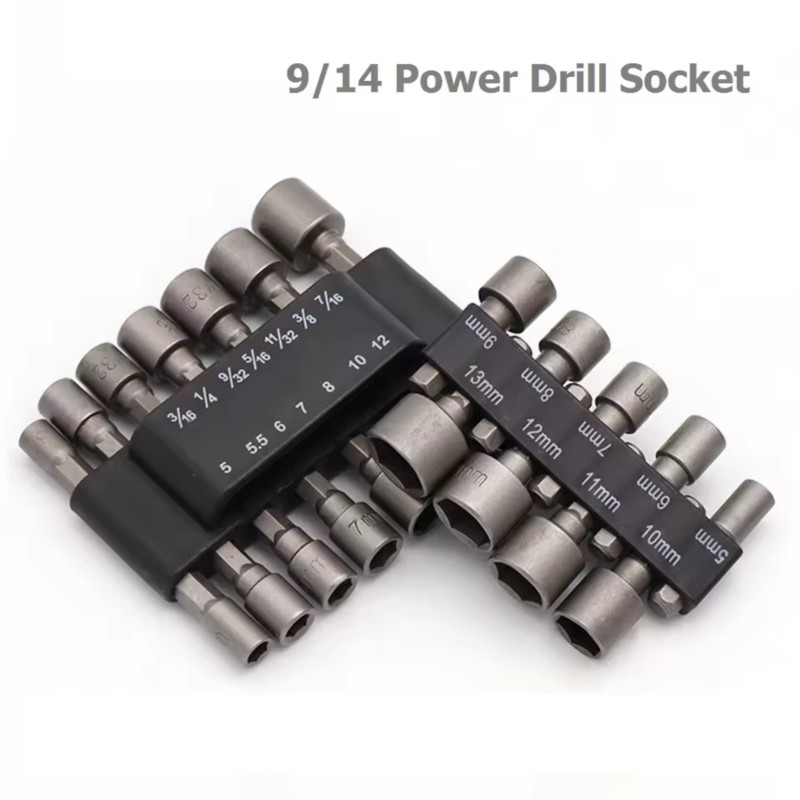 9/14Pcs Set Socket Wrench Powe - Power Tools List 评论和价格