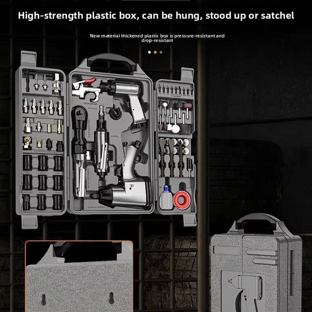 71-Piece Heavy-Duty Pneumatic  - Kit Power Tools 评论和价格